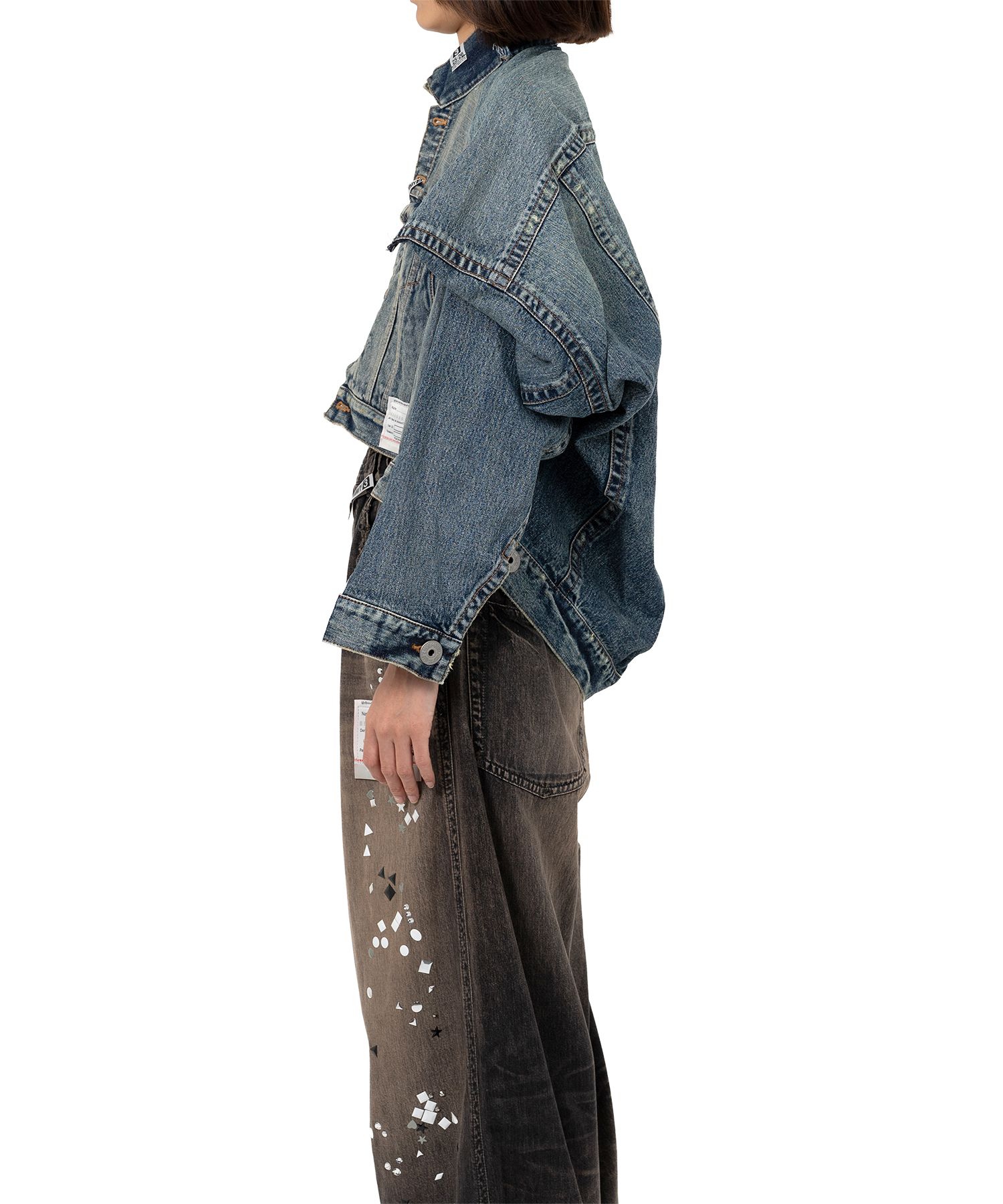 Asymmetric Denim Jacket