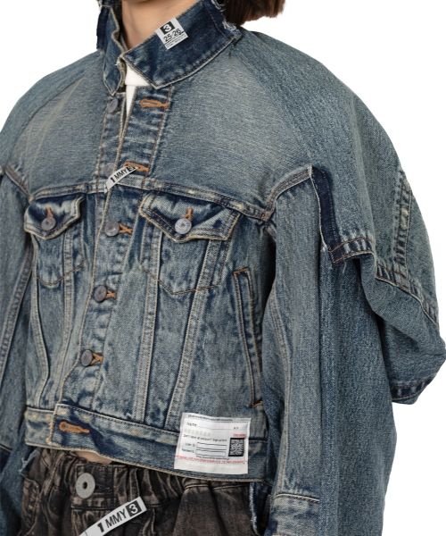 Asymmetric Denim Jacket