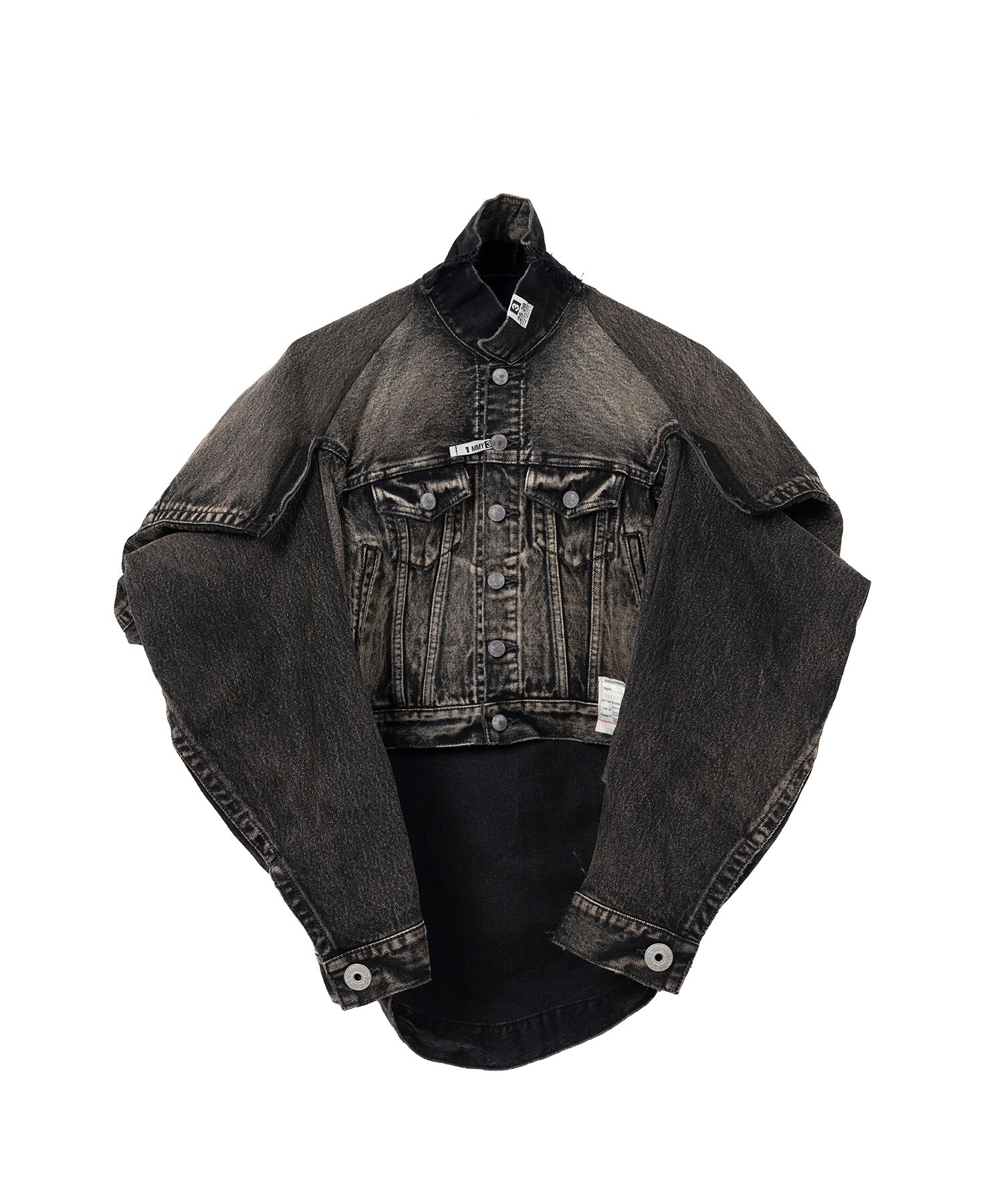 Asymmetric Denim Jacket