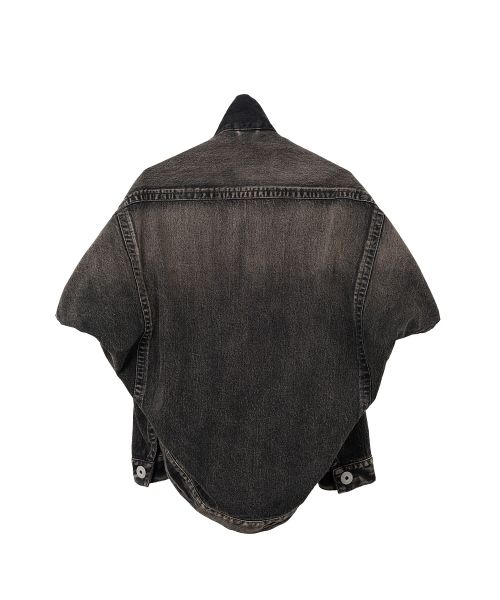 Asymmetric Denim Jacket