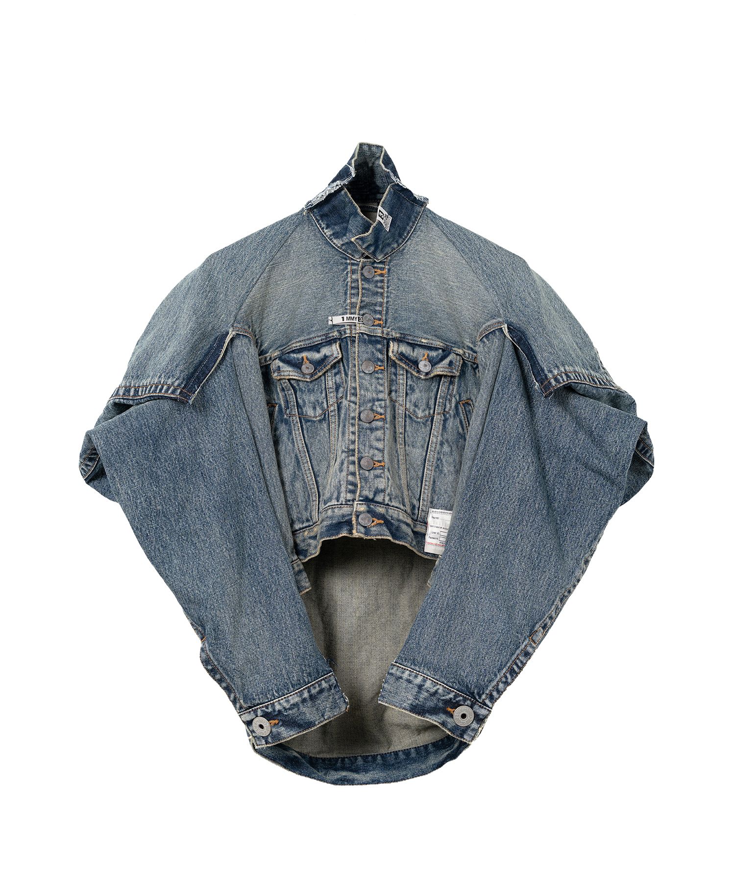 Asymmetric Denim Jacket