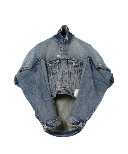 Asymmetric Denim Jacket