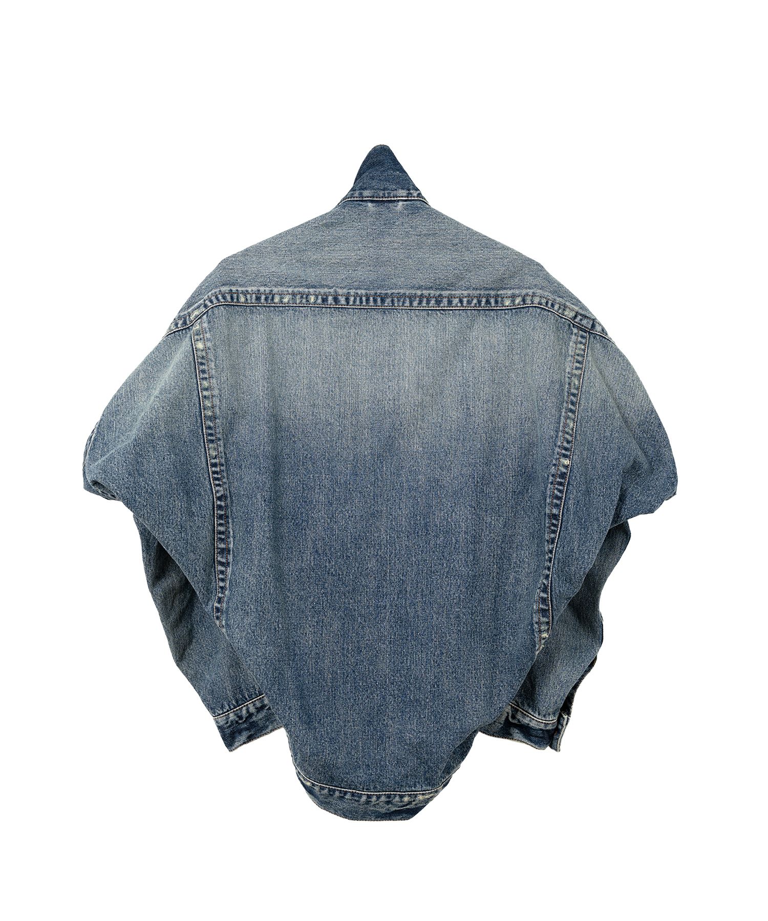 Asymmetric Denim Jacket