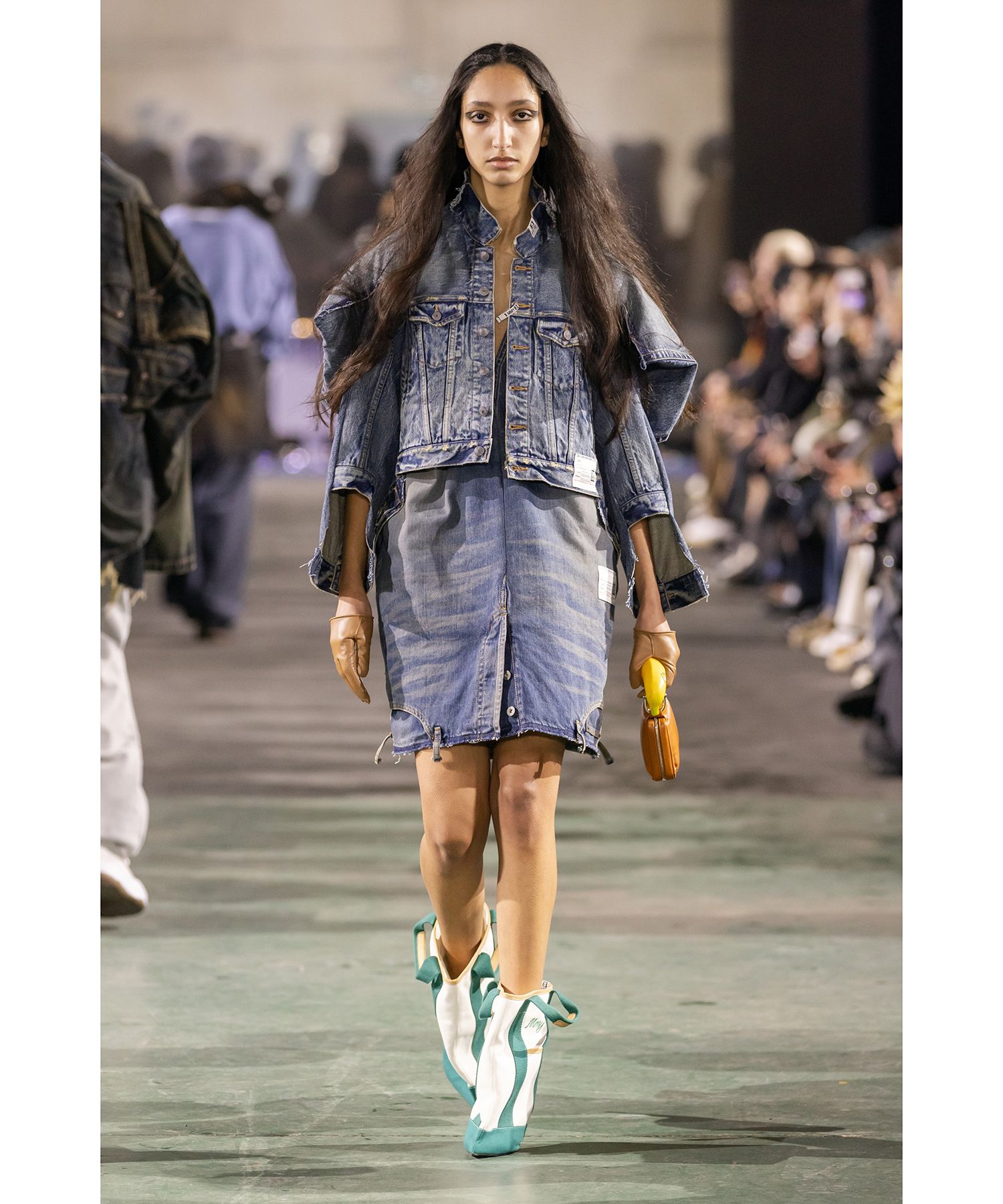 Asymmetric Denim Jacket