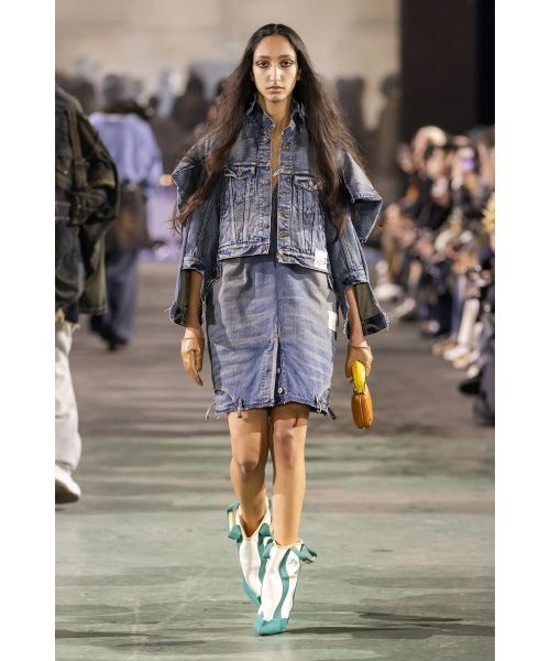 Asymmetric Denim Jacket