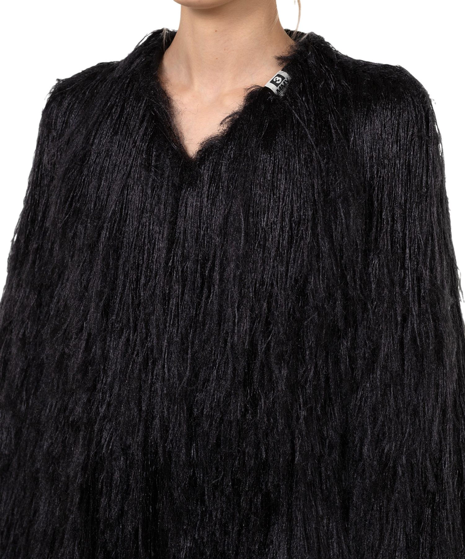 Shaggy Fringe Knit Cardigan