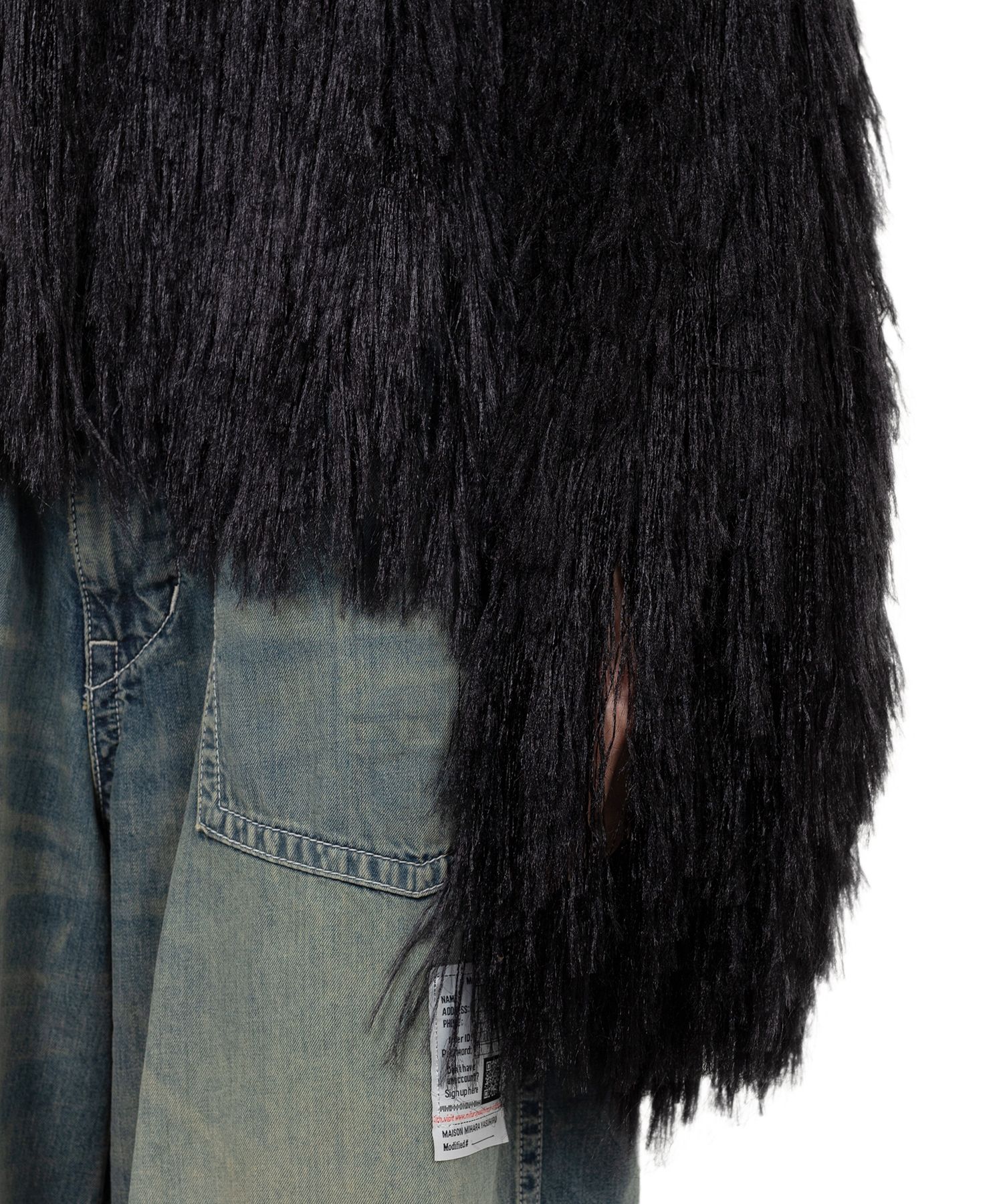 Shaggy Fringe Knit Cardigan