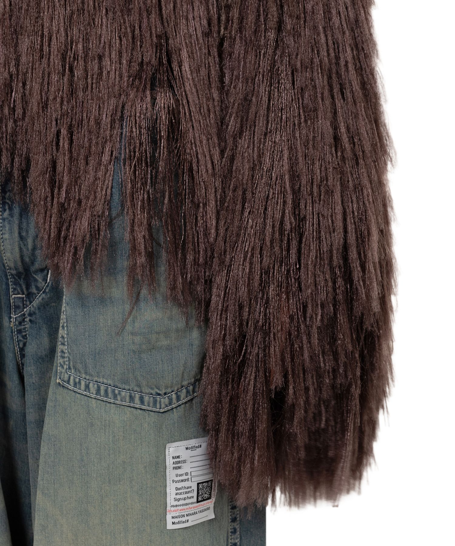 Shaggy Fringe Knit Cardigan