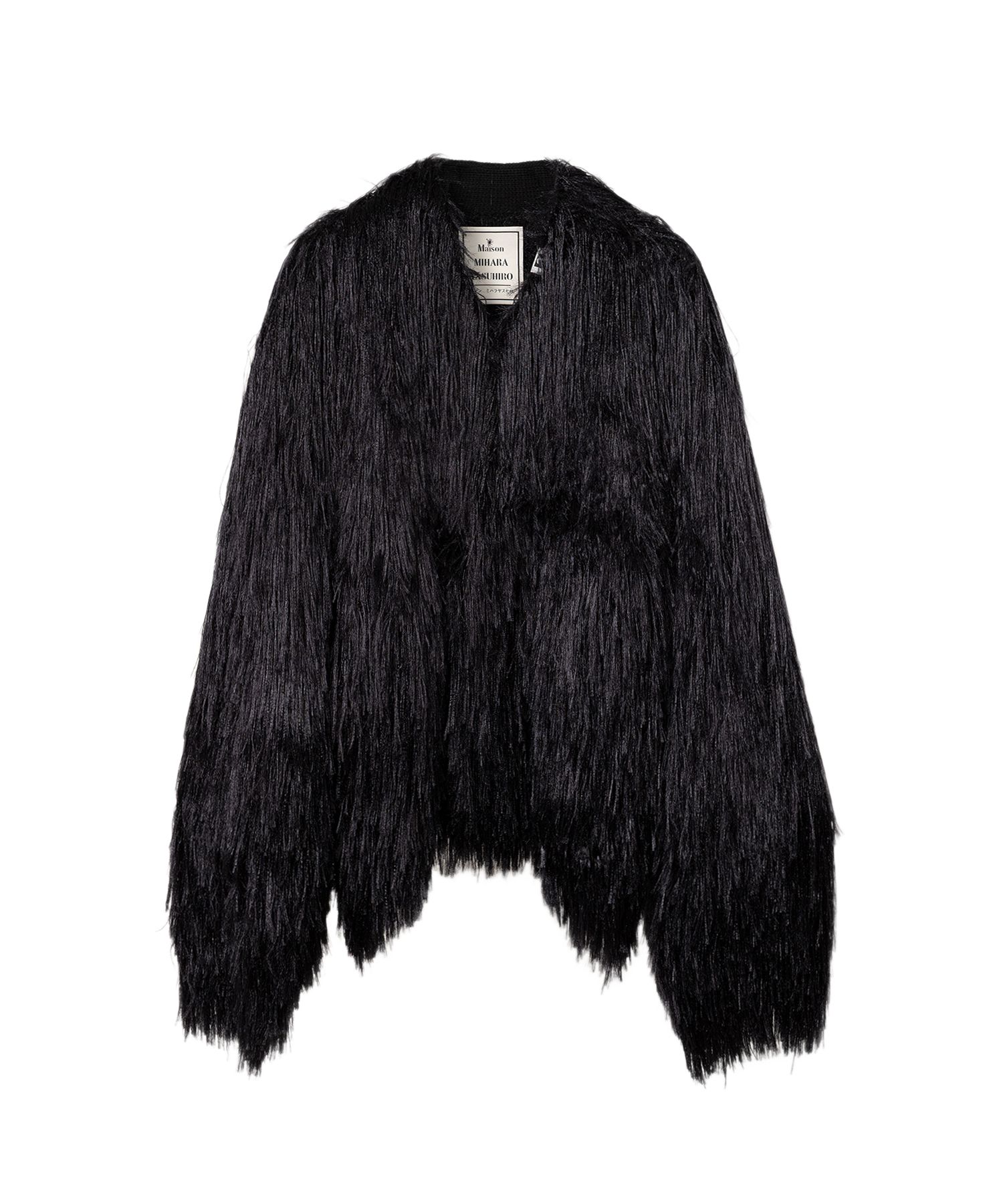 Shaggy Fringe Knit Cardigan