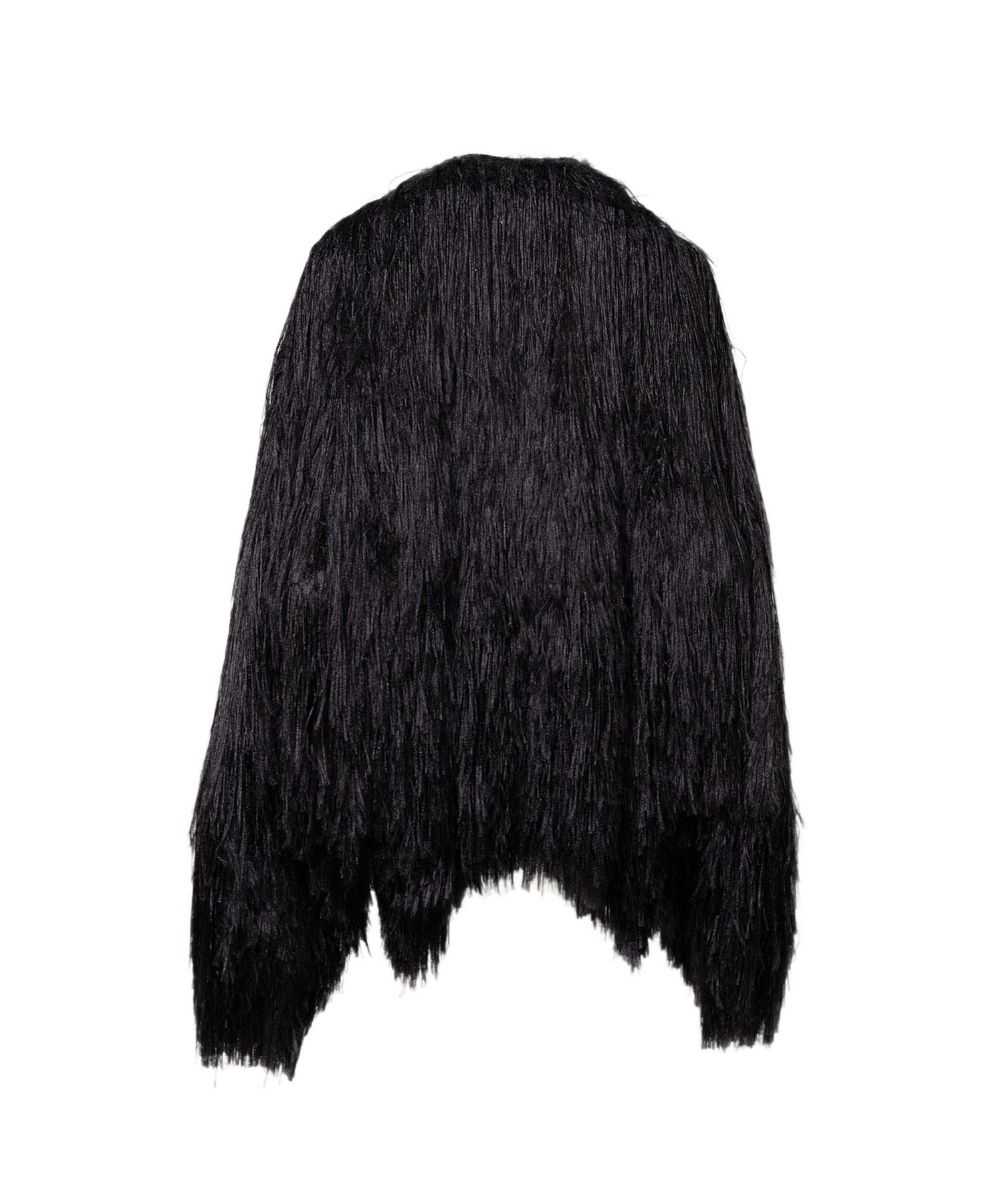 Shaggy Fringe Knit Cardigan