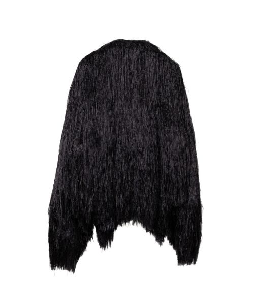 Shaggy Fringe Knit Cardigan