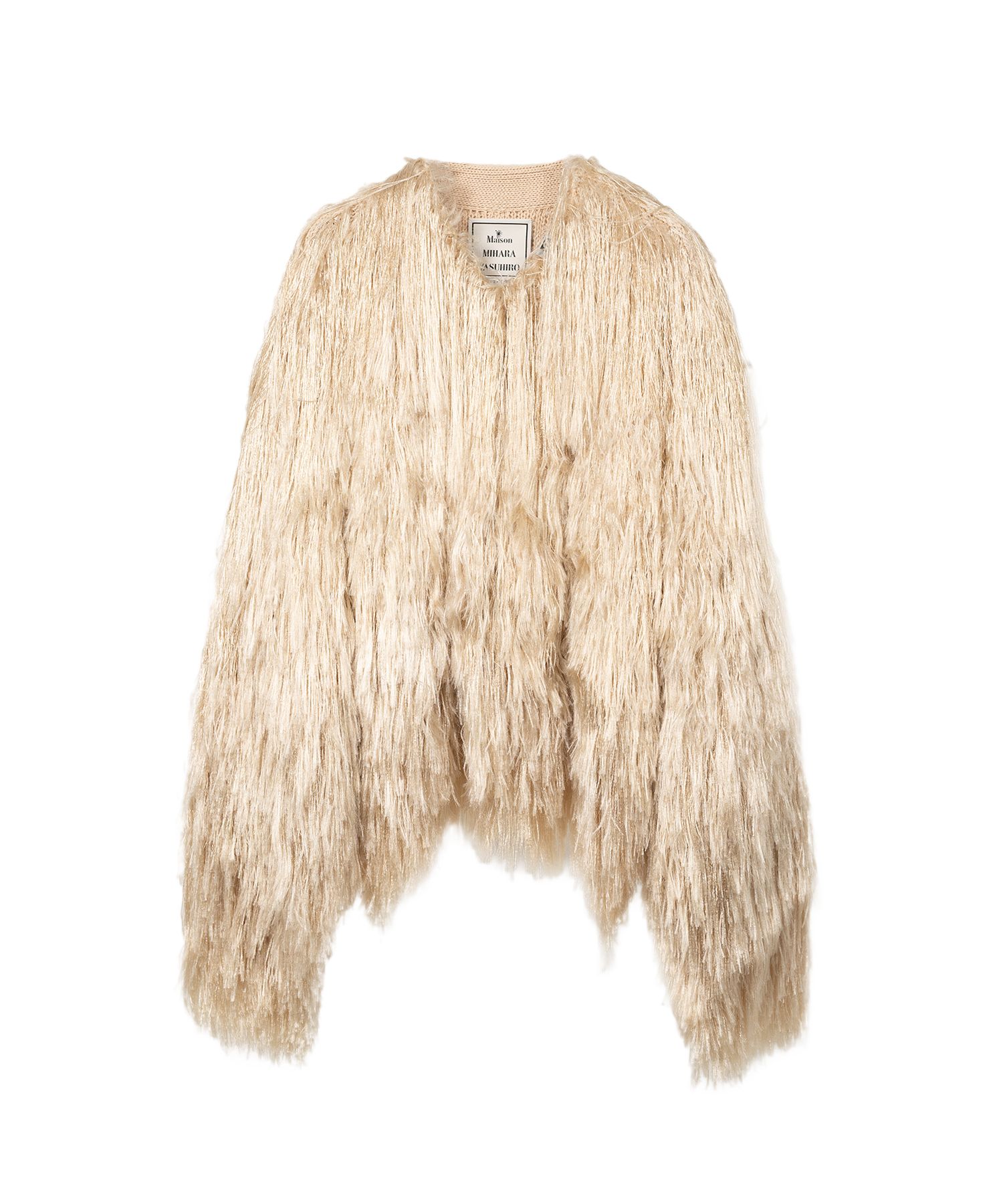 Shaggy Fringe Knit Cardigan