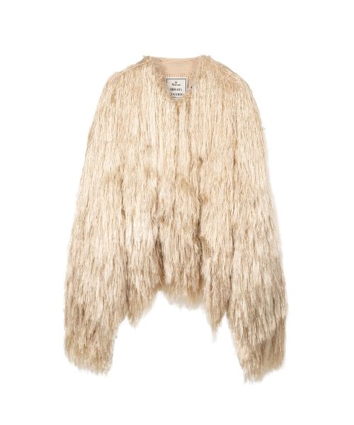 Shaggy Fringe Knit Cardigan