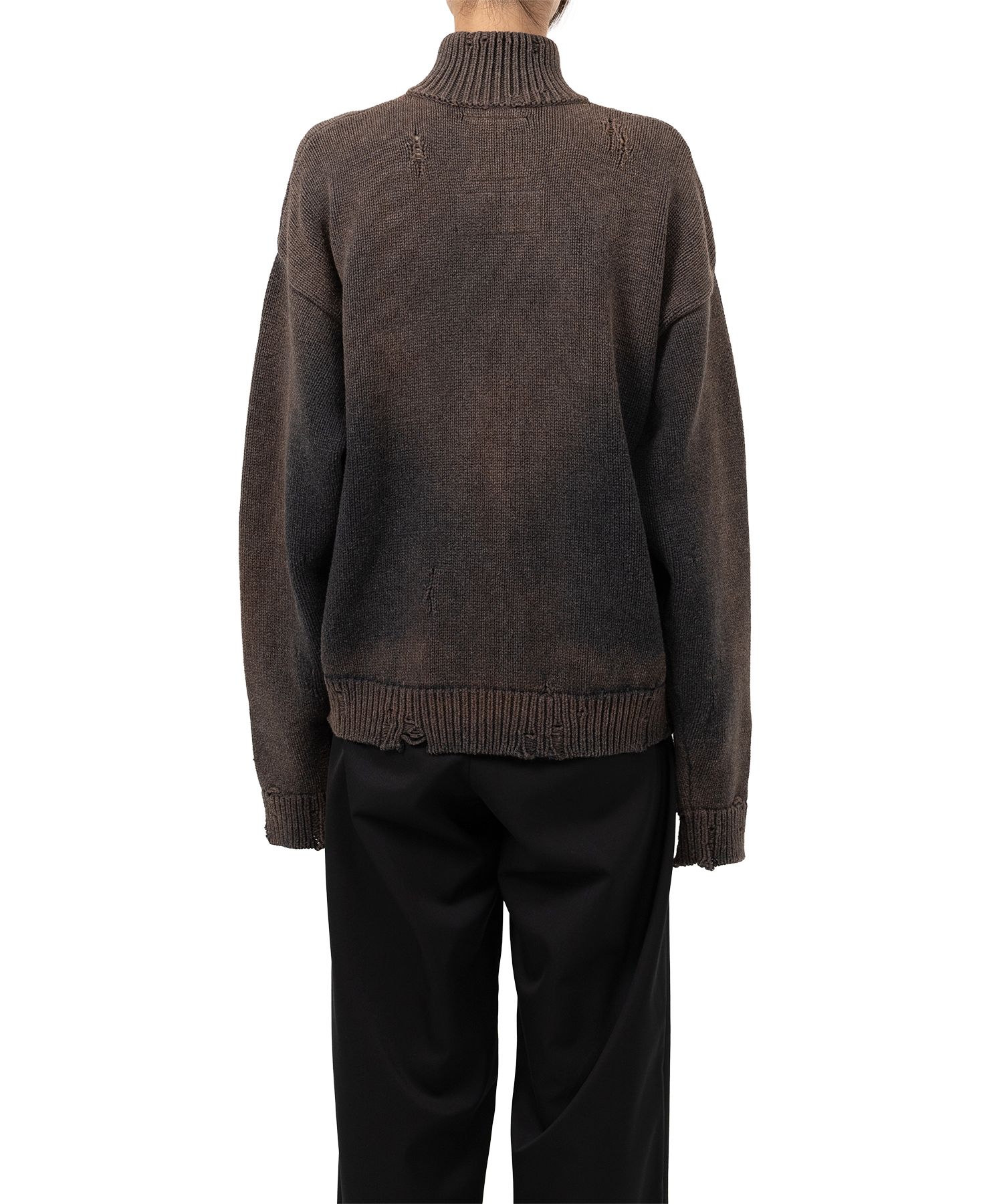 Cat Jacquard Knit Cardigan