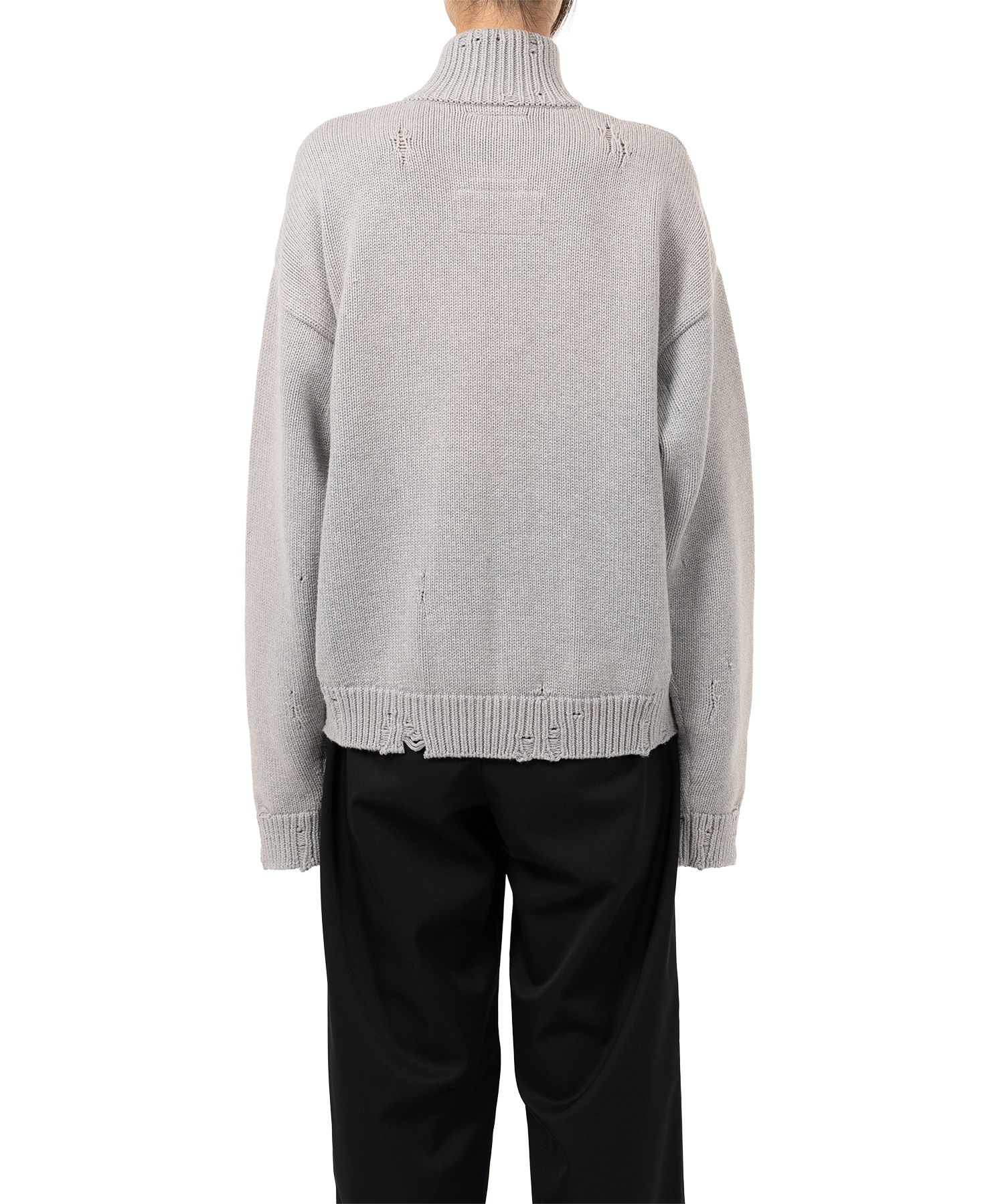 Cat Jacquard Knit Cardigan