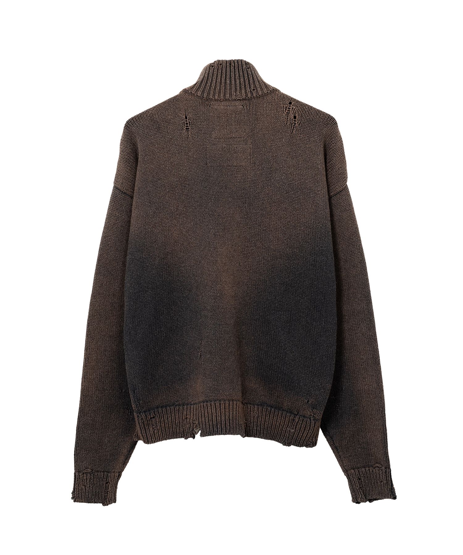 Cat Jacquard Knit Cardigan