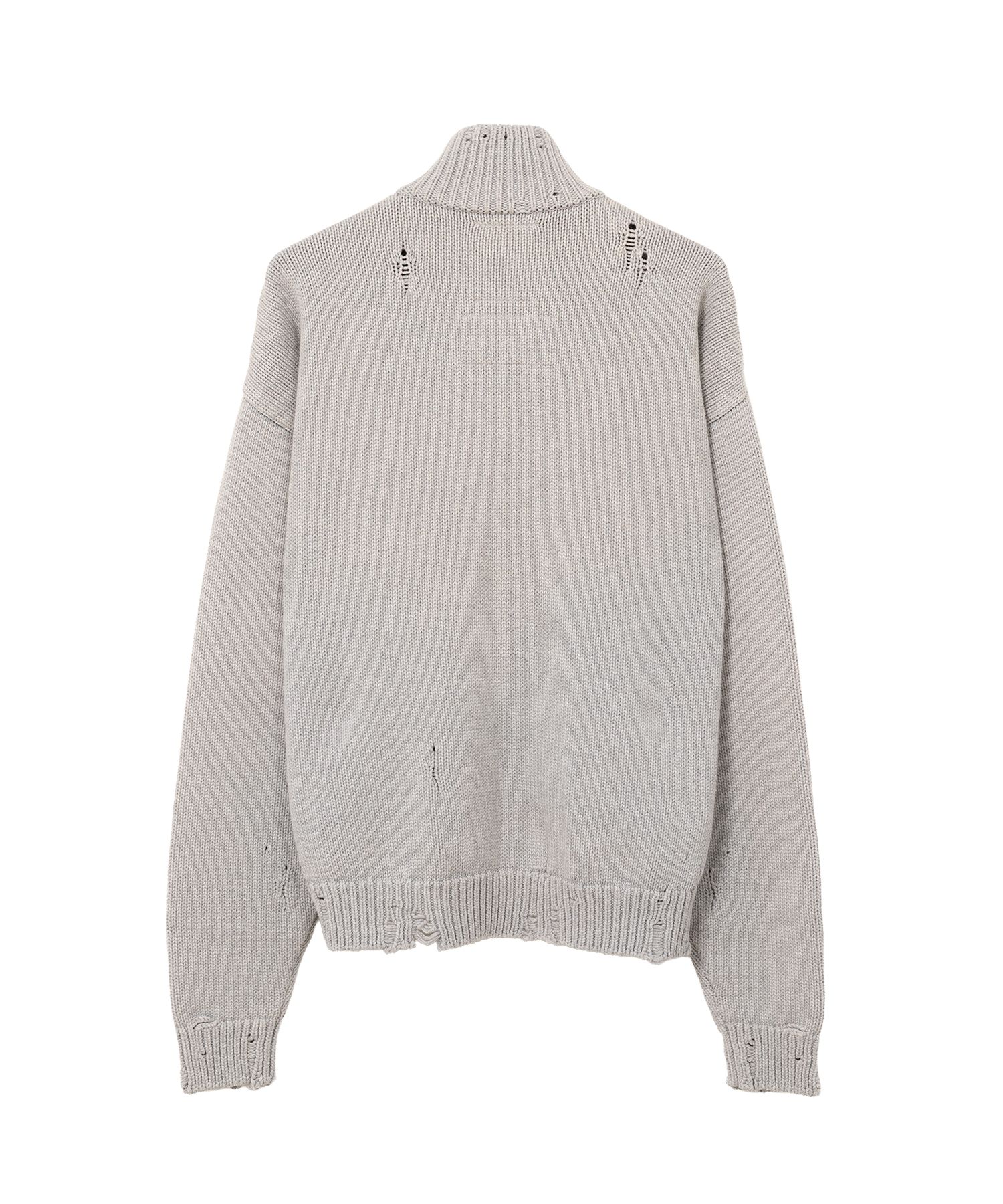 Cat Jacquard Knit Cardigan