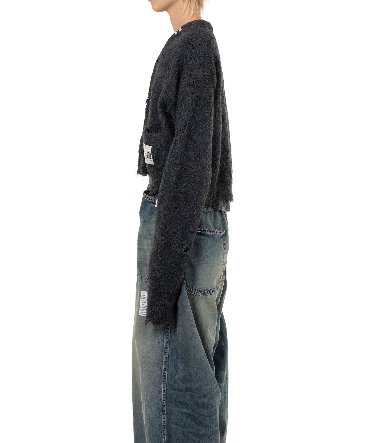 Mohair Knit Cardigan