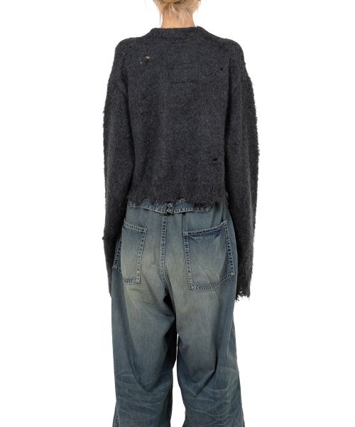 Mohair Knit Cardigan