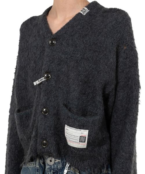 Mohair Knit Cardigan