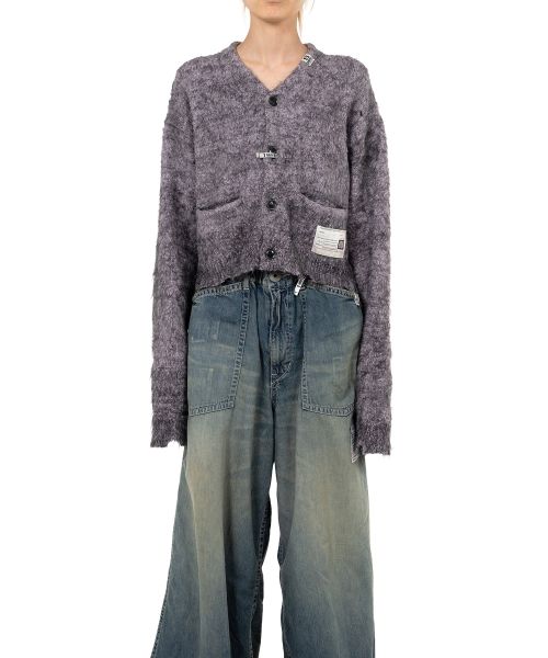 Mohair Knit Cardigan