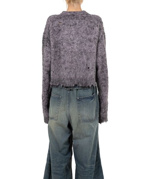 Mohair Knit Cardigan