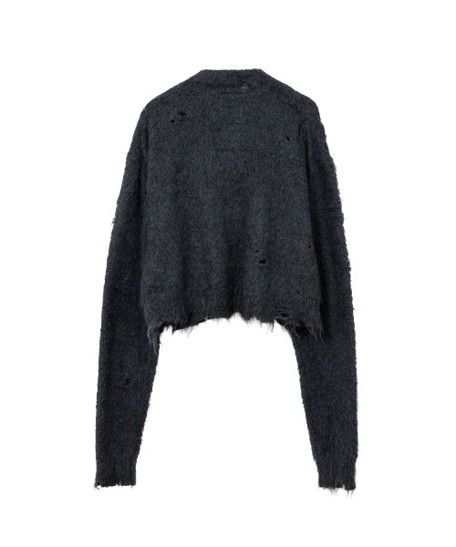 Mohair Knit Cardigan