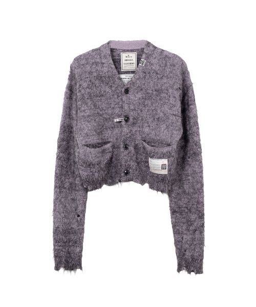 Mohair Knit Cardigan