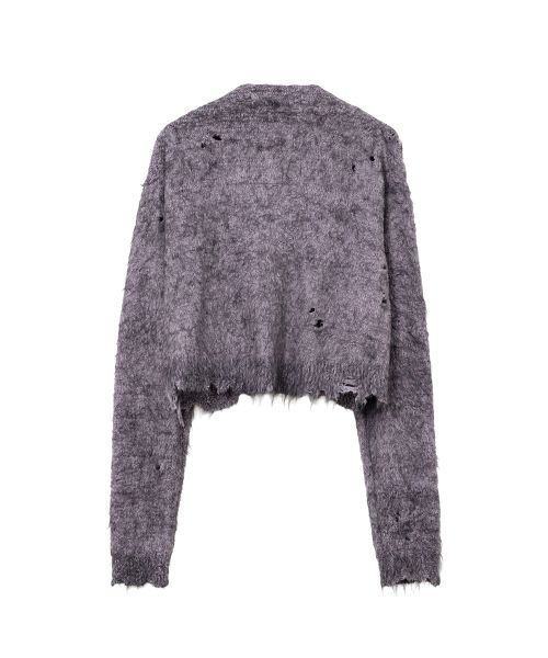 Mohair Knit Cardigan