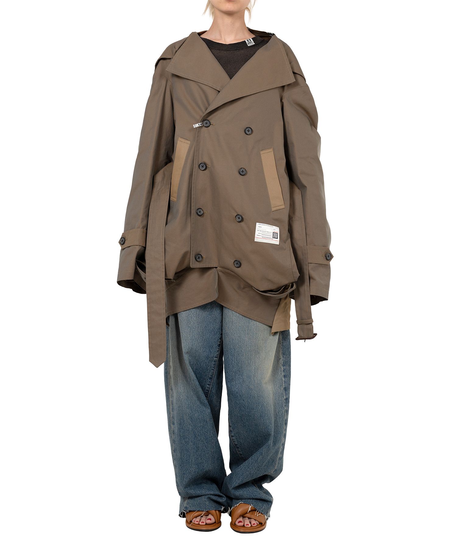 ミハラヤスヒロ　MIHARA YASUHIRO トレンチコート Maison MIHARA YASUHIRO ONLINE STORE（メゾンミハラヤスヒロ