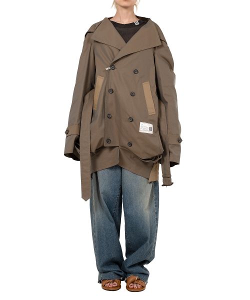 MIHARA YASUHIRO JACKET トレンチコート Maison MIHARA YASUHIROのトレンチコートを使った人気