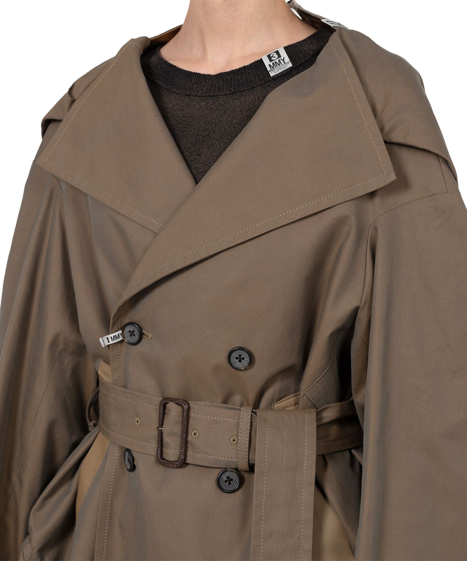 ミハラヤスヒロ　MIHARA YASUHIRO トレンチコート Maison MIHARA YASUHIRO ONLINE STORE（メゾンミハラヤスヒロ