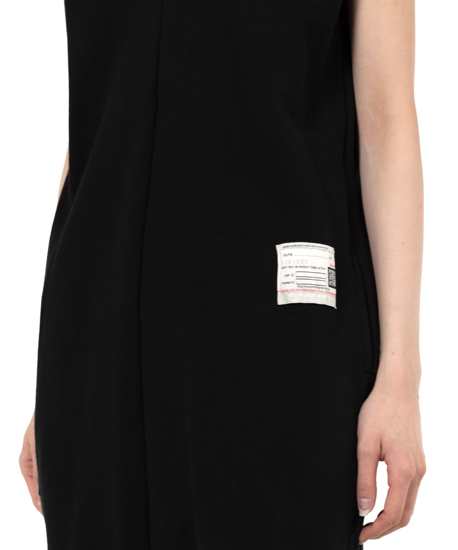 Reversed Sweat Pants Dress