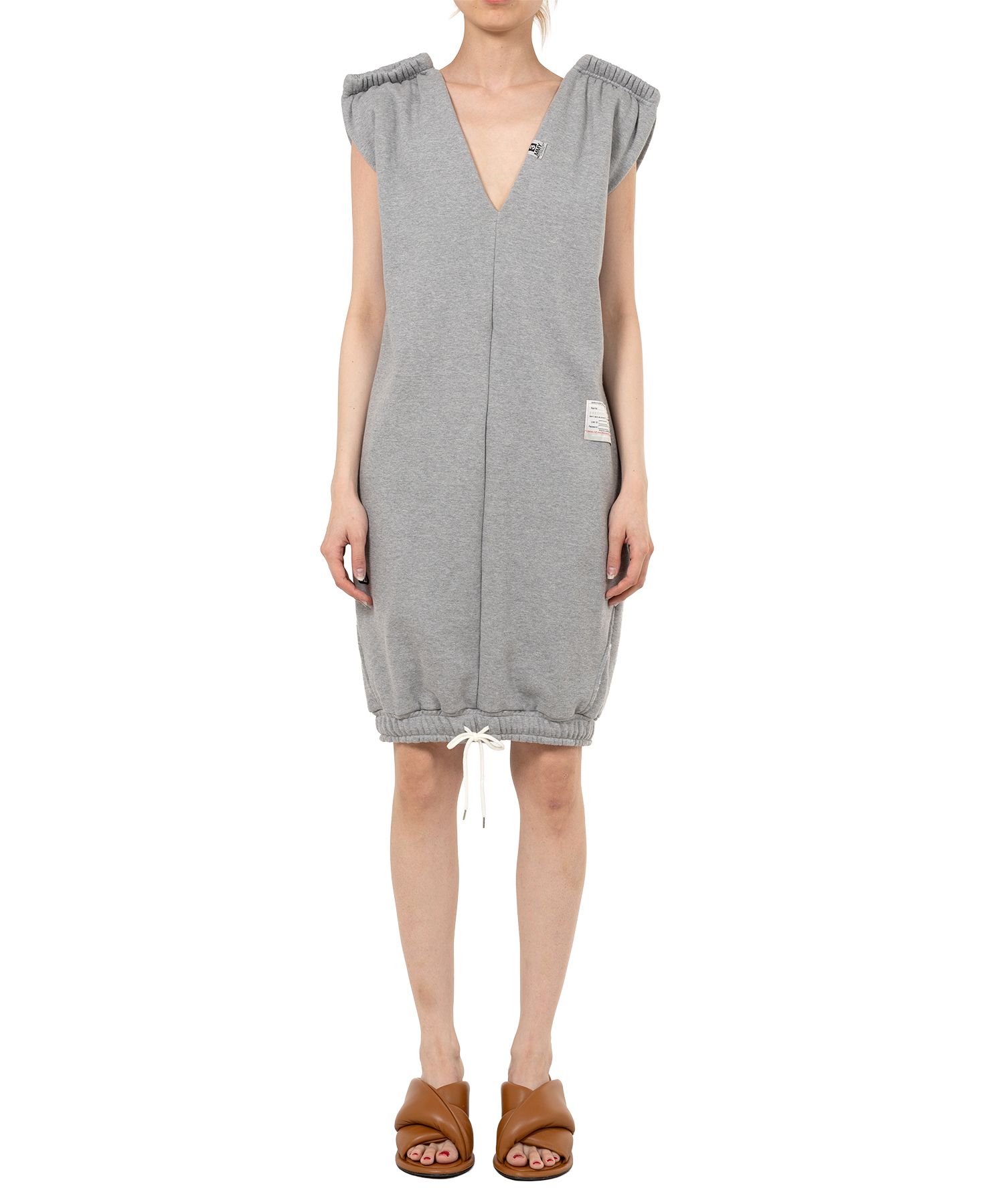 Reversed Sweat Pants Dress