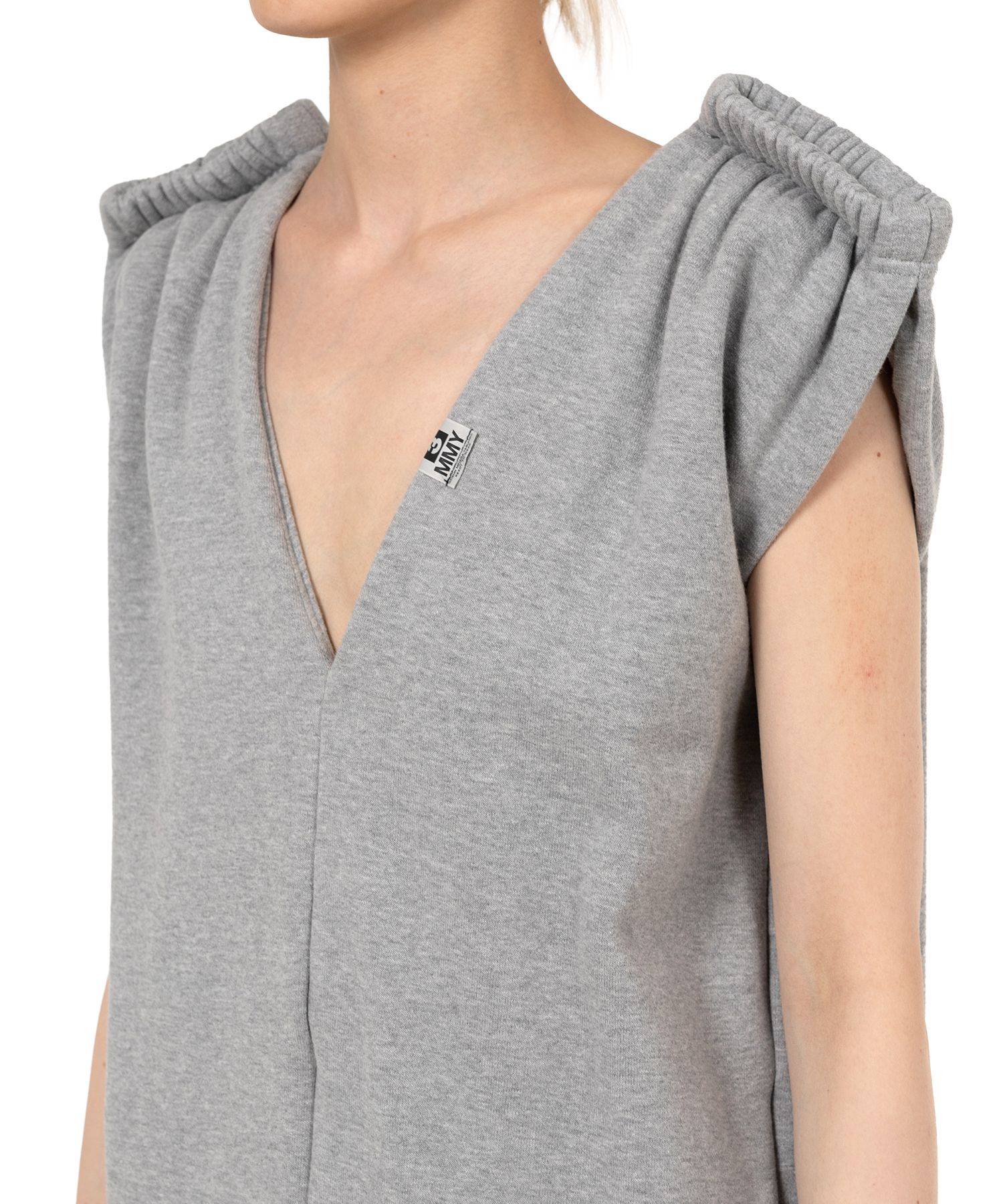 Reversed Sweat Pants Dress