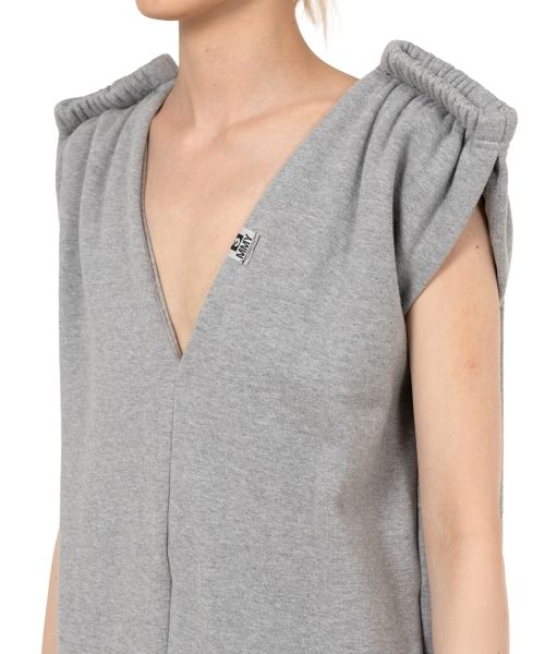 Reversed Sweat Pants Dress