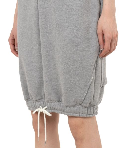 Reversed Sweat Pants Dress