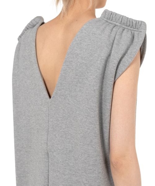 Reversed Sweat Pants Dress