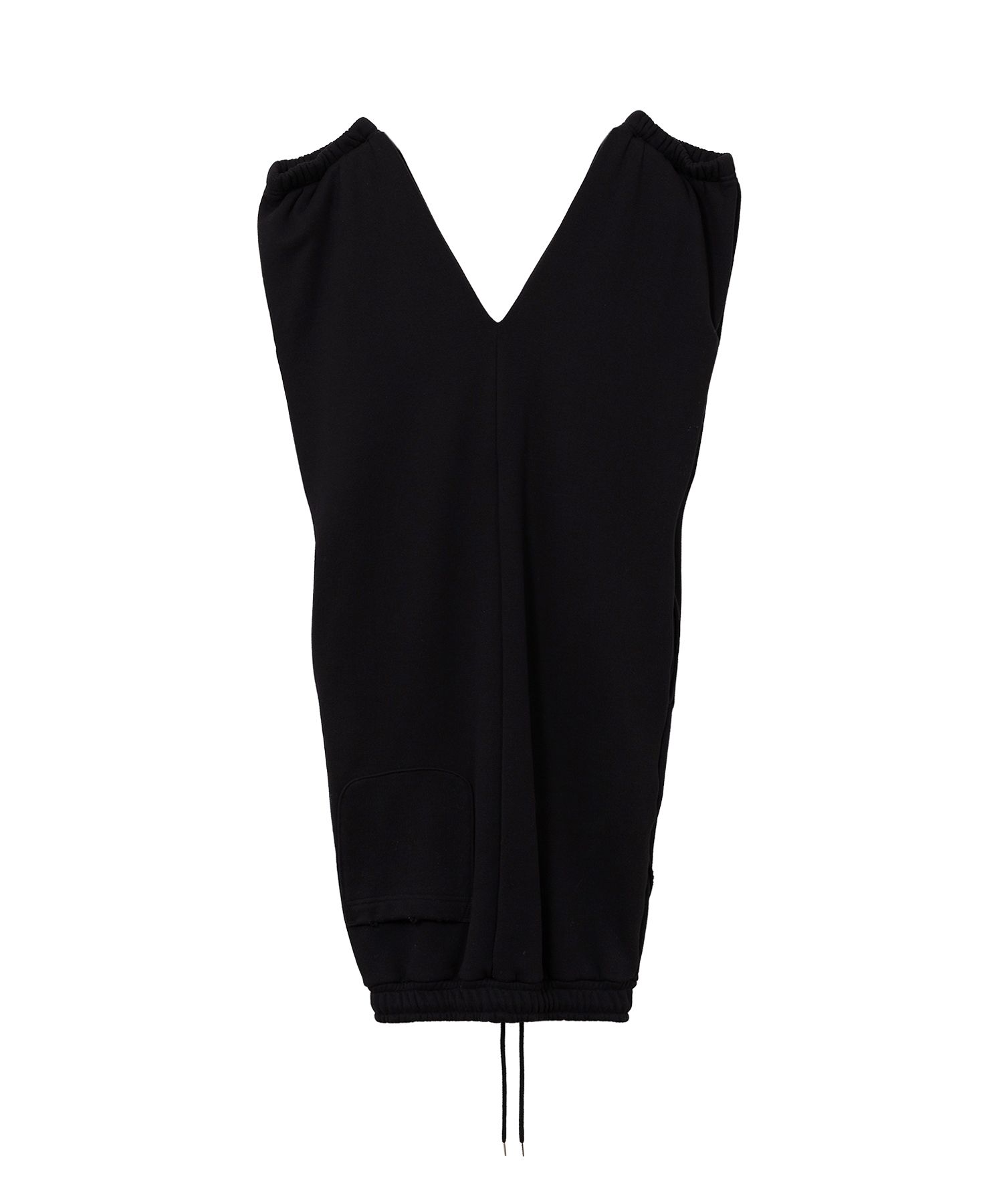 Reversed Sweat Pants Dress