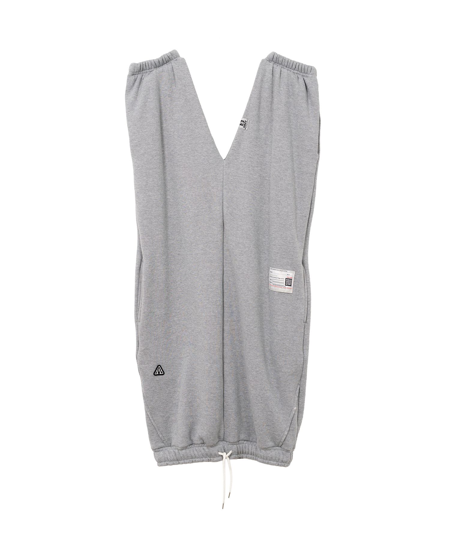 Reversed Sweat Pants Dress