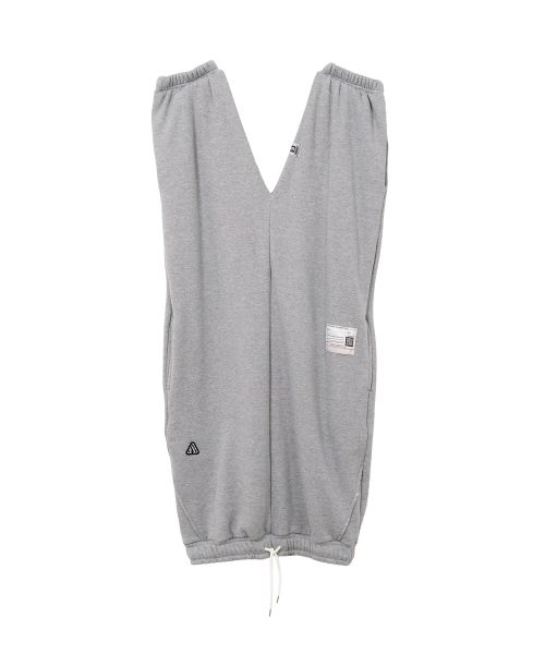 Reversed Sweat Pants Dress