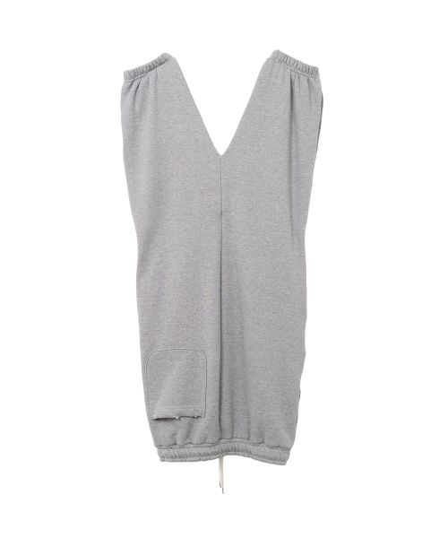 Reversed Sweat Pants Dress