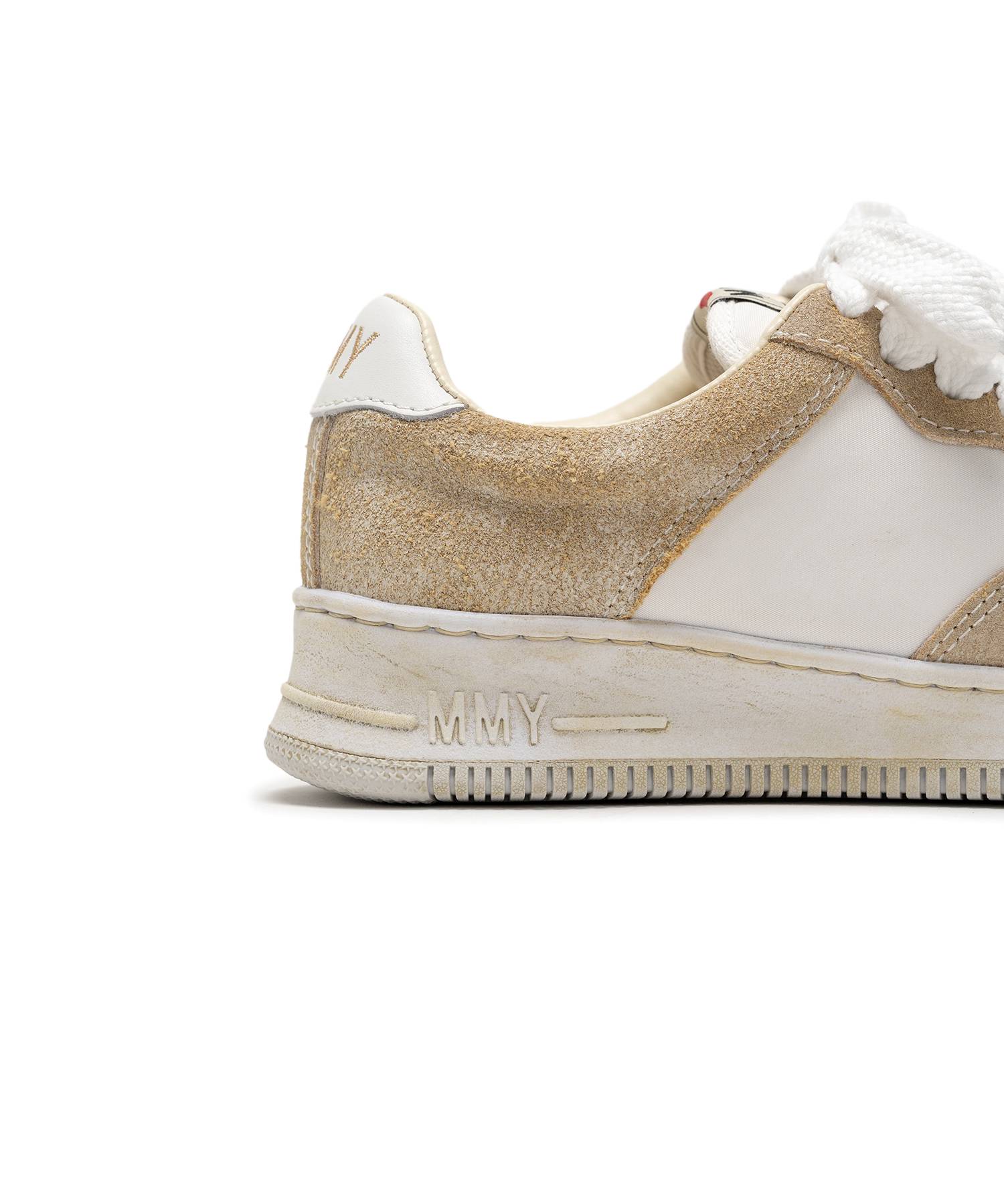 "ROSY" OG Sole Mix Material Low-top Sneaker