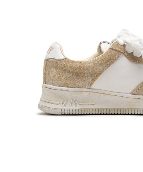 "ROSY" OG Sole Mix Material Low-top Sneaker