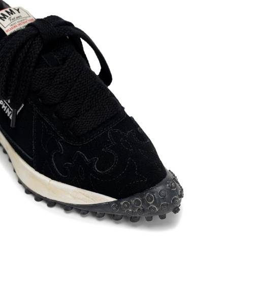 "DAPHNE" OG Sole Western Detail Suede Low-top Sneaker