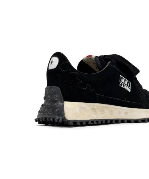 "DAPHNE" OG Sole Western Detail Suede Low-top Sneaker