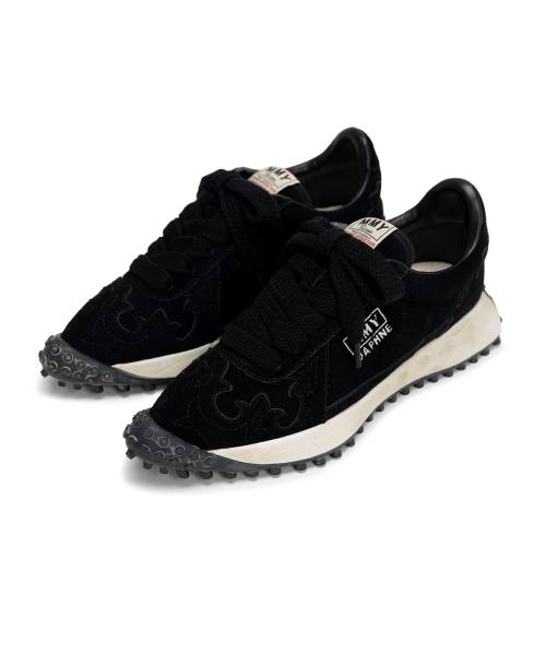 "DAPHNE" OG Sole Western Detail Suede Low-top Sneaker