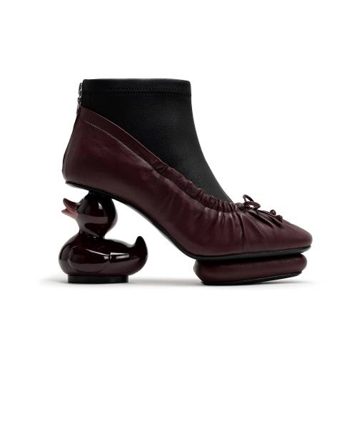 Duck Heel Ballet Boots