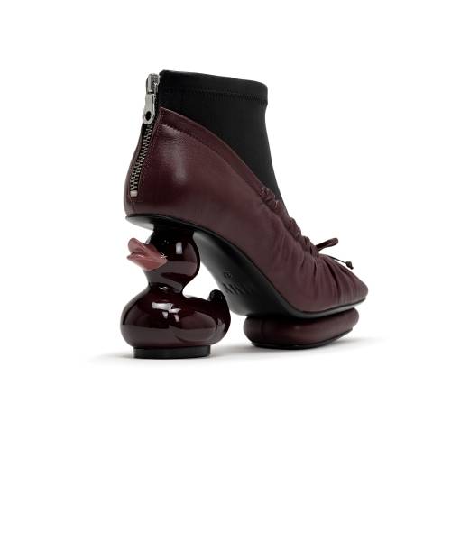 Duck Heel Ballet Boots