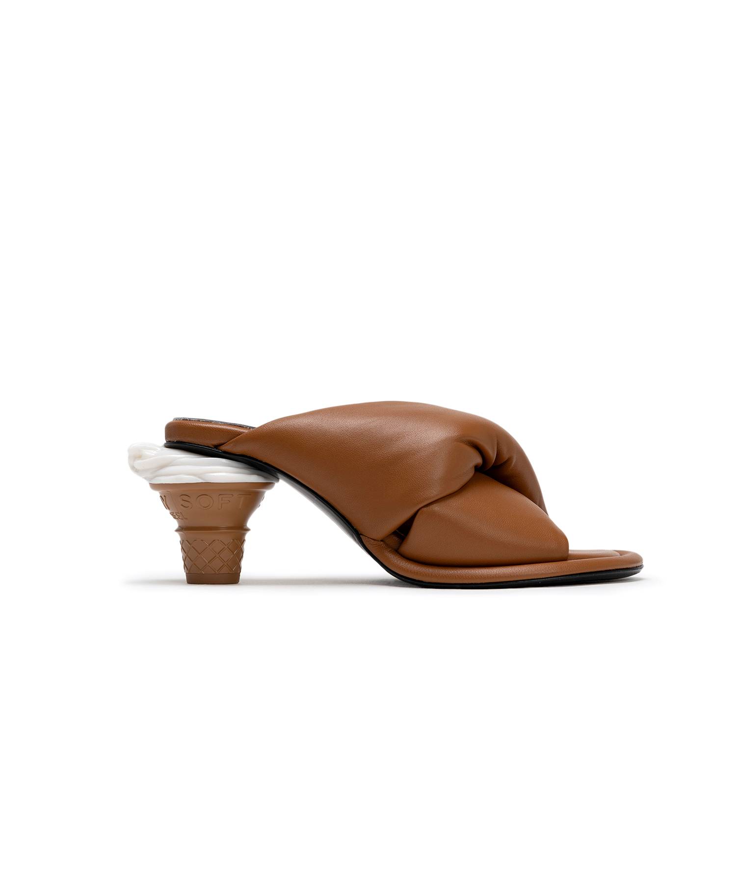 Soft Serve Heel Puffer Sandals